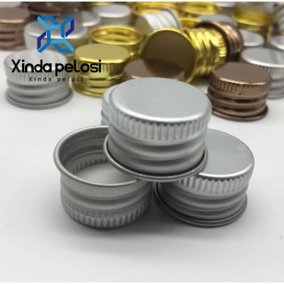 China Aluminum Stainless Steel Metal Screw Cover Cap For Bottle And Jars  Easy Open for sale