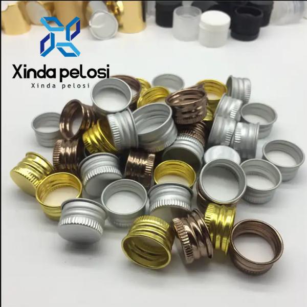 Quality Aluminum Stainless Steel Metal Screw Cover Cap For Bottle And Jars Easy Open for sale
