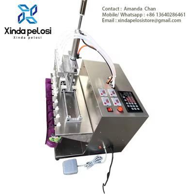 China Stand Up Plastic Pouch Sealing Machine, Mini Doypack Filling And Capping Machine For Sale en venta