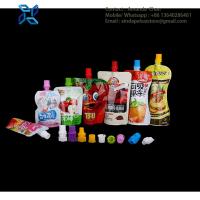 Quality Baby Food Pouch On Sale ,Custom Print Stand Up Spout Pouches With Jelly Juice for sale