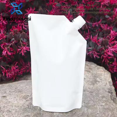 China Stand Pouch With Special Shape Laminated Materiel For Juice Or Water Or Wine Packing And So On à venda