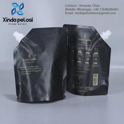 China Customized Self-Standing Aluminum Foil Nozzle Bag ,Stand Up Pouch Spout For Beverages And Liquid Food à venda