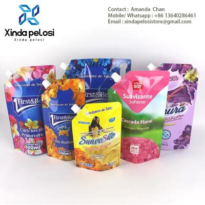 Chine Customized As Requested Printed Juices Refill Spout Standing Pouch,Doy Pouch à vendre