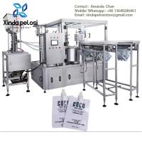china Easy To Operate , Fully Automatic Stand Up Pouch Juice Packet Sealing Machine