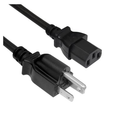 China ul neam 5-15 to c5 c13 c14 Power Cord  3 Pin Laptop Power Cable for sale