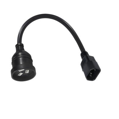 China 240V 3 Prong IEC 320 C14  Electric Power Cord For Smooth TV Connection In Australia for sale