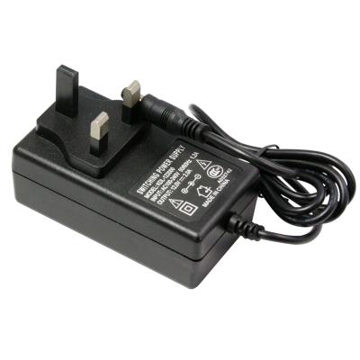 China UK Power Supply Adapter 5vdc 5.5mm 2.1mm 9v/3a 12v 2a Laptop Power Adapter for sale