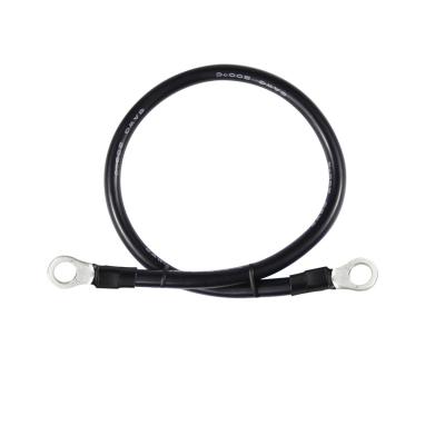 China Customized 2ft Car Battery Extension Cable Wire O Ring Terminal To O Ring Terminal for sale
