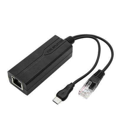 China 1Gbps Gigabit 12V 3A PoE Splitter Adapter For IP Camera Accessory Port for sale