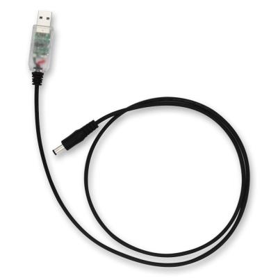 Chine Convertisseur USB blanc 3A 2.1mm 5 Volt à 9 Volt pour câble de tension USB à vendre