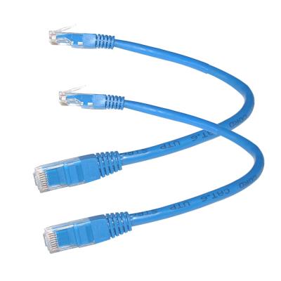China 0.5m 1m 2m 3Mtr 23AWG 0.58mm RJ45 Cat6 Ethernet Patch Cable PVC Jacketed for sale