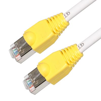 China 26Awg Cat5e 4 Pair Cat5 Cat6 Network Cable Shielded 25ft Customized for sale