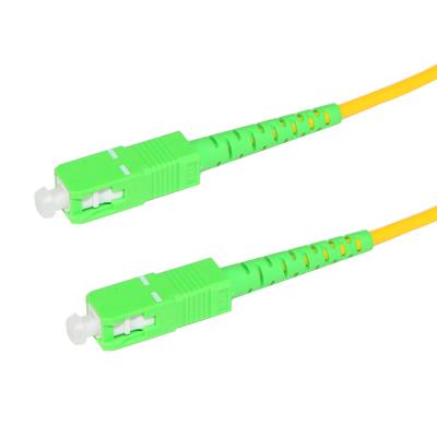 China 1M 80M Optical Jumper Cable Sm Duplex Fc-Fc Simplex Single Mode Fiber Jumpers for sale