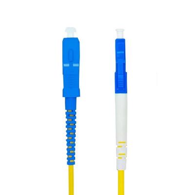 China FTTH FTTB Fiber Optic Patch Cable SC To SC Patch Cord For Long Distance Transmission for sale