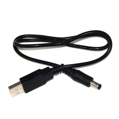 China 1M 2M Dc Power Extension Cable USB Male To 5V DC 3.5x1.35 Barrel Connector for sale