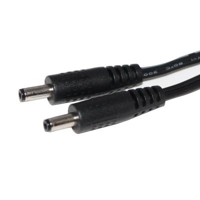 China 1m/2m/5m Male To Male DC Extension Cable With PVC Jacket And 3.5*1.35mm Diameter for sale