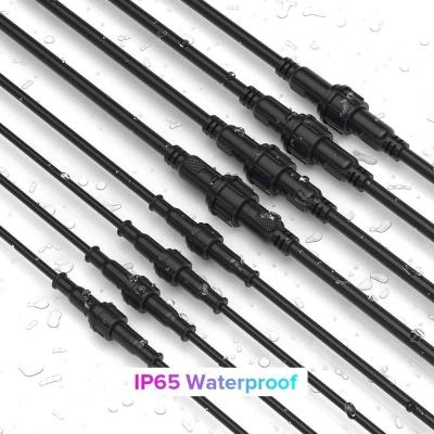 Китай 4pin 5pin 6pin прямой мужской винт M8 водонепроницаемый разъем 60 см IP65 IP66 продается