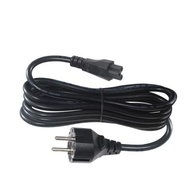 China 1.8M VDE CEE 77 EU To C5 Cloverleaf Power Cable PC Laptop Power Cord for sale
