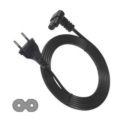 China 2.5A Euro Iec Extension Cable for Rice Cooker and Electric Iron Industrial Standard for sale