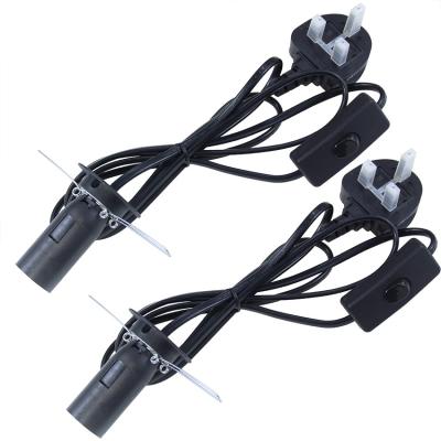 Китай E14 держатель Гималайская соляная лампа питания кабеля с длиной кабеля 1,2 м и 303 переключателя включения/выключения продается