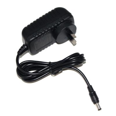China 9V 1A 2.1mm 2.5mm 1000mA AU Plug CCTV Power Supply Adapter OEM Available for sale