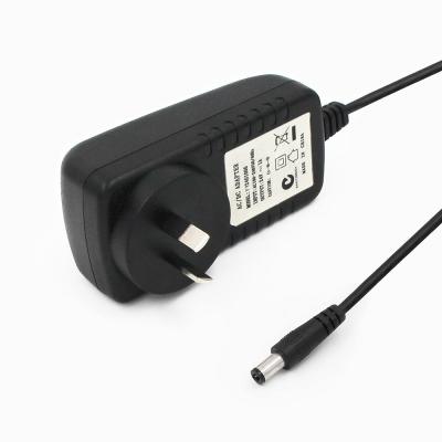 China AU 5V 1A 1.5A SAA Approvd 1M DC 5521 Jack Power Adapter for Computer for sale
