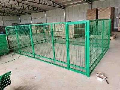 China 8'x10' Pet Dog Kennel Play Pen Run House Powder Coated Welded Wire Dog Kennel for sale