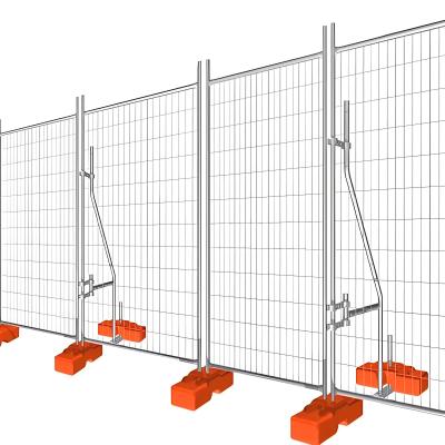China Rejilla de cercas temporales de alambre soldado galvanizado cercas de alambre soldado estándar de Nueva Zelanda en venta