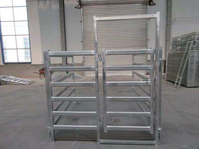 China Hot Dipped Galvanized Cattle Fence Panel 1.5x2M Sheep Cattle Horse Panels for sale
