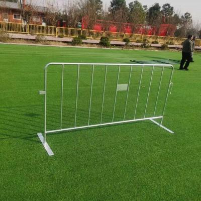 China Metal Welded Galvanized Crowd Control Barricade Fence 32mm for sale