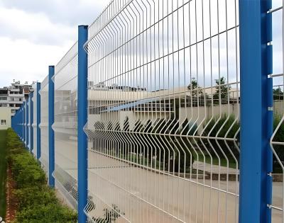 China Decorative V Mesh Security Fence Welded Wire Mesh 1800mm Highway Fence Panel for sale