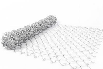 China 10 Guage Chain Link Wire Mesh Fence Galvanized Diamond Security Fencing for sale