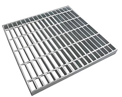China Hot Dipped Galvanized Metal Grating 505 Serrated Bar Safety Walkway Steel Grating for sale
