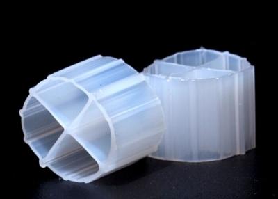 China Bolas móviles del filtro MBBR de la cama de Biocell de filtro del acuario plástico hidrofílico de los medios bio en venta