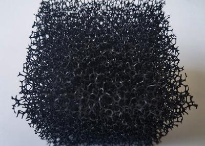 China Porous Polymer Carriers For Water Treatment Black Color Large Surface Area for sale