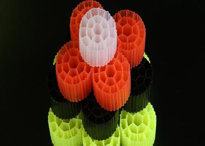 中国 生物球プラスチック フィルター媒体多彩なおよびバージンのHDPE材料MBBR 販売のため