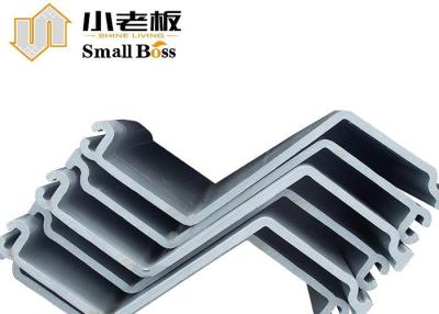 China Z Type Vinyl PVC Sheet Pile Uvioresistant For Road Construction for sale