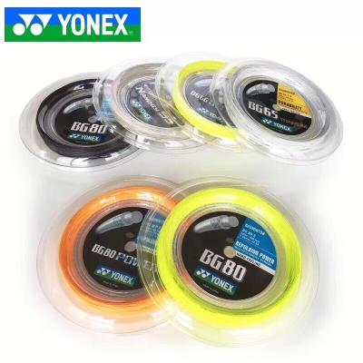 China Yonex Badminton String, BG-80, 200m Coil White, for 22 Racquets, Made in Japan for sale