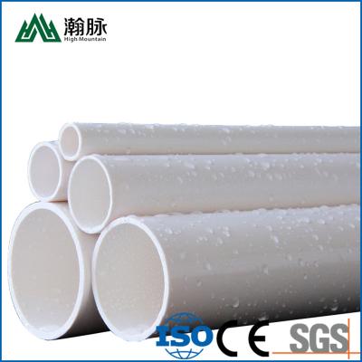 China High Quality Water Supply And Drainage Plastic Pvc Pipe Prices Pvc Drainage Pipe for sale