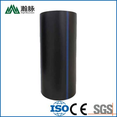 China Black 2 Inch Hdpe Water Pipe Pe100 Pn10 12.5mm 16mm Diameter For Drainage for sale