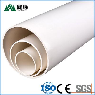 China PVC Drainage Sewer Pipe 50 75 110 160 315mm Anti alkalis Water Supply PVC Pipe for sale