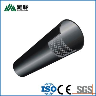 China Steel Mesh Skeleton Plastic Composite Pipe HDPE Polyethylene Water Service Pipe for sale