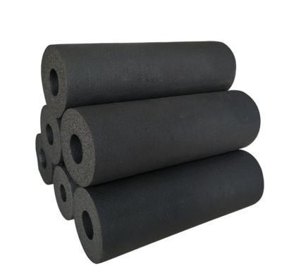 China Waterproof Fireproof Rubber Foam Insulation Pipe 2m 1.8m for sale