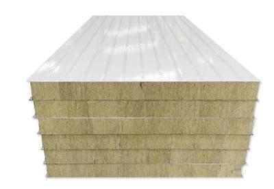 China Sandwich Panel Rockwool Exterior Insulation Board 48kg/M3 for sale