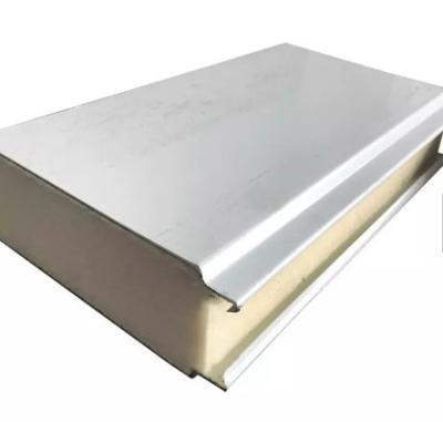 China PPGI Metal Polyurethane Sandwich Panel B1 Grade Exterior Wall Insulation Board for sale