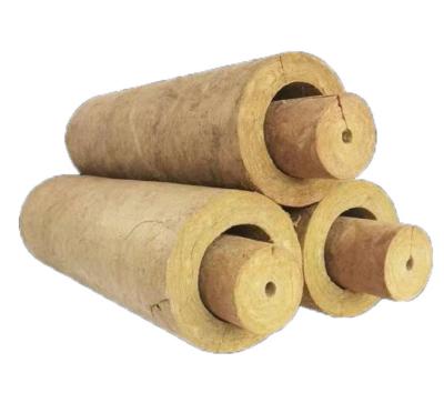 China A1 Grade Rockwool Mineral Wool Rockwool Pipe Insulation Fire Resistant for sale