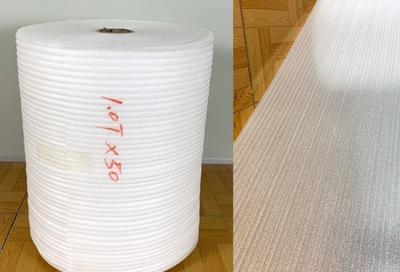 China 1000*2000mm EPE Foam Roll Packaging Material Expanded Polyethylene Foam for sale