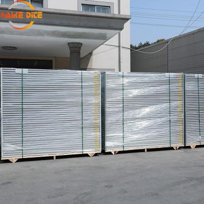 China Smooth Surface Rockwool Insulated Panel 3m/6m Length 0.032W/mK Thermal Conductivity for sale