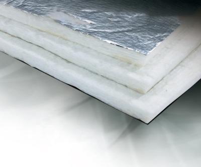 中国 600mm Glass Wool Board with Aluminum Foil/Kraft Paper/Glass Cloth Surface Treatment 販売のため