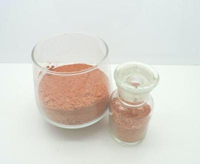 China Macro Lens Edge Finished Beveled Glass Polishing Powder Red Brown Color for sale